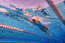 Load image into Gallery viewer, Wave Blue Fixed Back One Piece