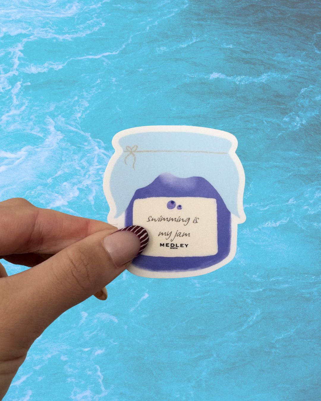 Swimming is My Jam Sticker | Merch (1 pc)