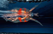 Load image into Gallery viewer, Heat Orange Fixed Back One Piece
